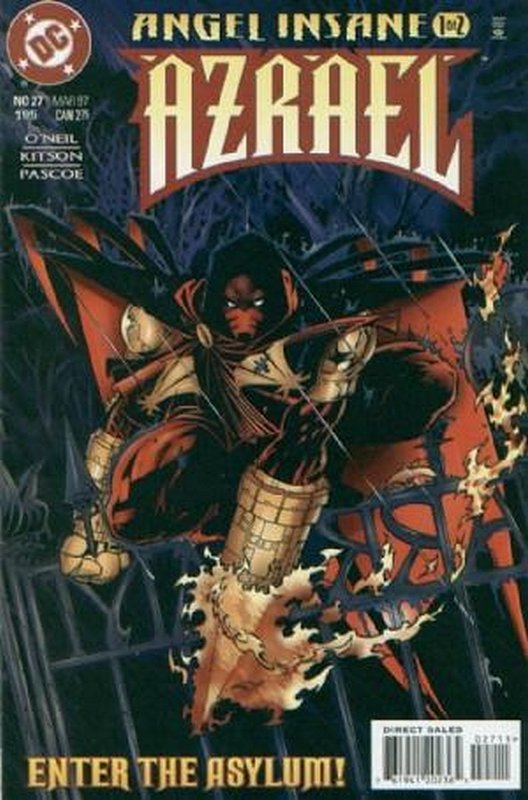 Cover of Azrael (Vol 1) #27. One of 250,000 Vintage American Comics on sale from Krypton!