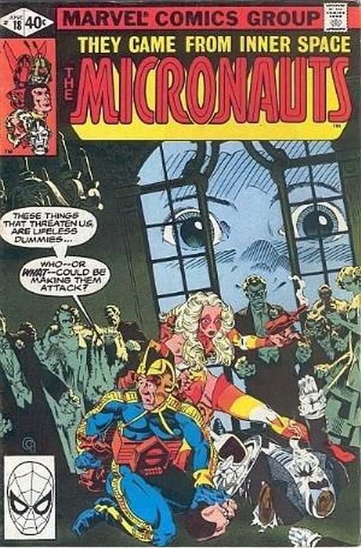 Cover of Micronauts (Vol 1) #18. One of 250,000 Vintage American Comics on sale from Krypton!