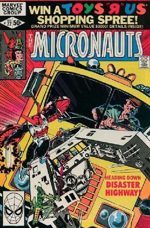 Cover of Micronauts (Vol 1) #22. One of 250,000 Vintage American Comics on sale from Krypton!