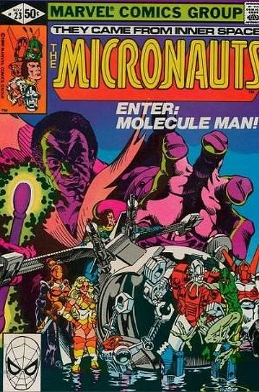 Cover of Micronauts (Vol 1) #23. One of 250,000 Vintage American Comics on sale from Krypton!