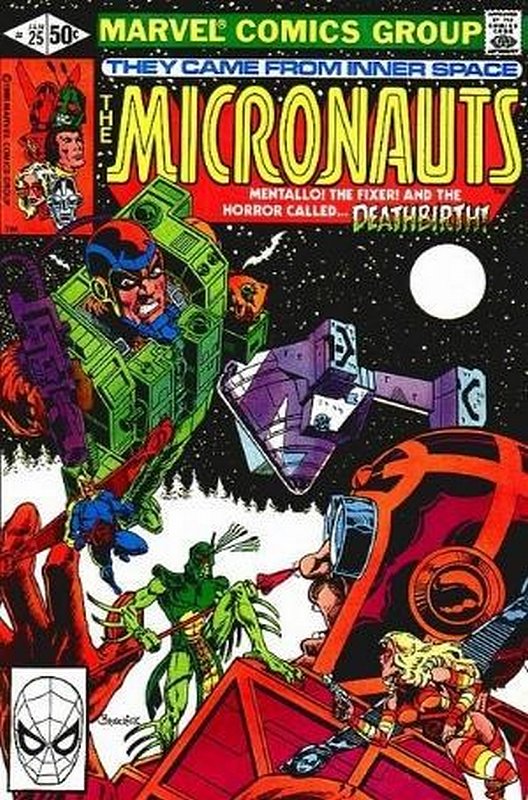 Cover of Micronauts (Vol 1) #25. One of 250,000 Vintage American Comics on sale from Krypton!
