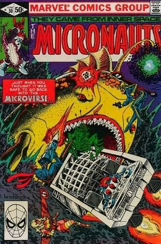 Cover of Micronauts (Vol 1) #30. One of 250,000 Vintage American Comics on sale from Krypton!
