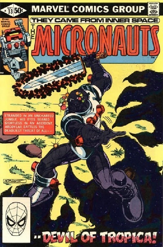 Cover of Micronauts (Vol 1) #33. One of 250,000 Vintage American Comics on sale from Krypton!