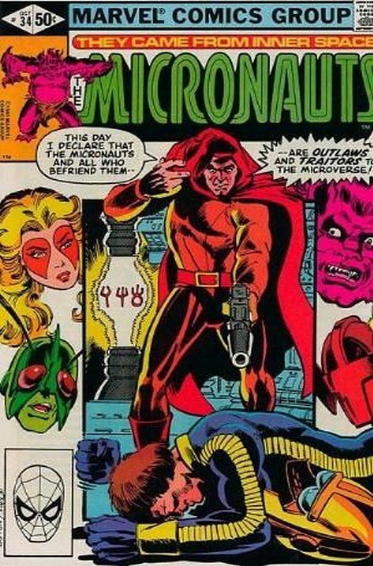 Cover of Micronauts (Vol 1) #34. One of 250,000 Vintage American Comics on sale from Krypton!