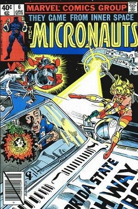 Cover of Micronauts (Vol 1) #6. One of 250,000 Vintage American Comics on sale from Krypton!