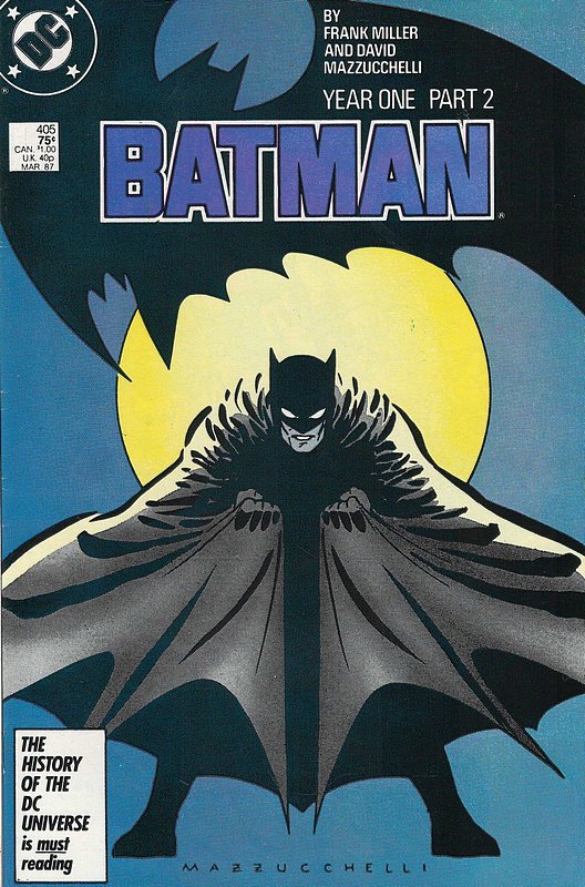 Cover of Batman #405. One of 250,000 Vintage American Comics on sale from Krypton!
