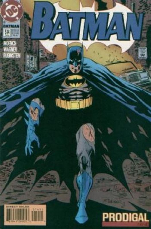 Cover of Batman #514. One of 250,000 Vintage American Comics on sale from Krypton!