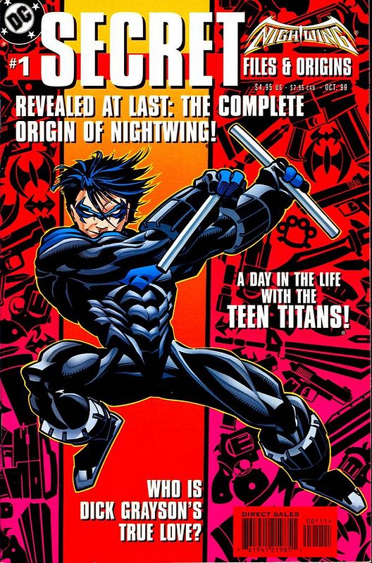 Cover of Nightwing Secret Files & Origins (1999 One Shot) #1. One of 250,000 Vintage American Comics on sale from Krypton!