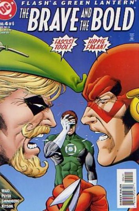 Cover of Flash & Green Lantern: The Brave & the Bold #4. One of 250,000 Vintage American Comics on sale from Krypton!