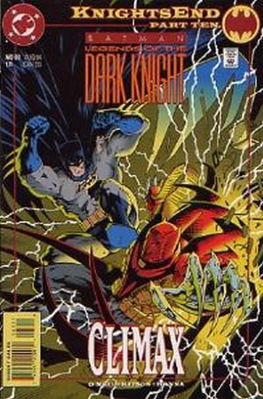 Cover of Batman: Legends of the Dark Knight #63. One of 250,000 Vintage American Comics on sale from Krypton!