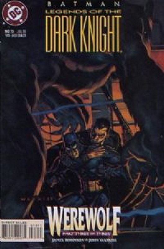 Cover of Batman: Legends of the Dark Knight #73. One of 250,000 Vintage American Comics on sale from Krypton!