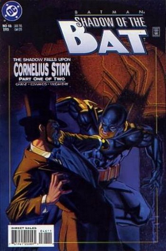 Cover of Batman: Shadow of the Bat #46. One of 250,000 Vintage American Comics on sale from Krypton!