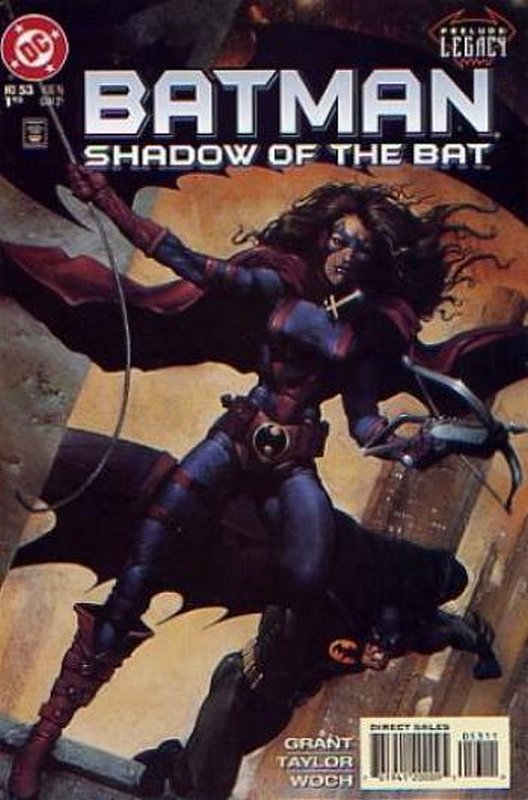 Cover of Batman: Shadow of the Bat #53. One of 250,000 Vintage American Comics on sale from Krypton!