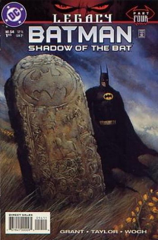 Cover of Batman: Shadow of the Bat #54. One of 250,000 Vintage American Comics on sale from Krypton!
