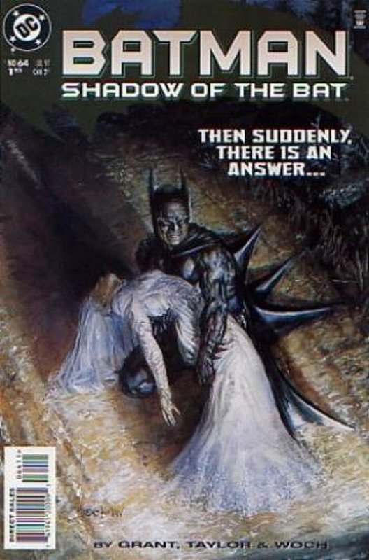 Cover of Batman: Shadow of the Bat #64. One of 250,000 Vintage American Comics on sale from Krypton!