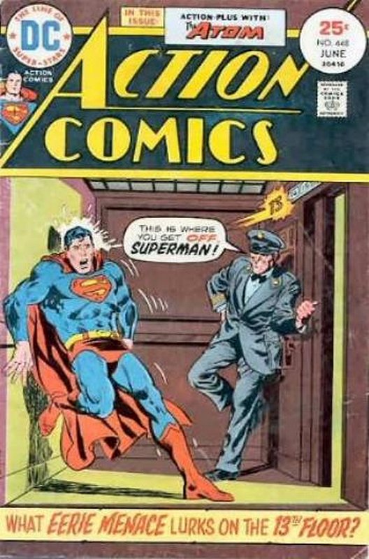 Cover of Action Comics (Vol 1) #448. One of 250,000 Vintage American Comics on sale from Krypton!