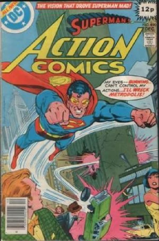 Cover of Action Comics (Vol 1) #490. One of 250,000 Vintage American Comics on sale from Krypton!