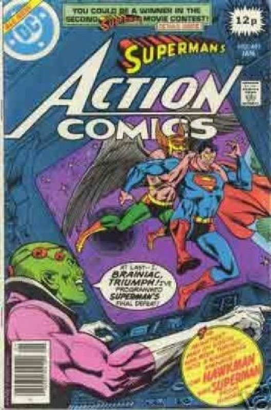 Cover of Action Comics #491. One of 250,000 Vintage American Comics on sale from Krypton!