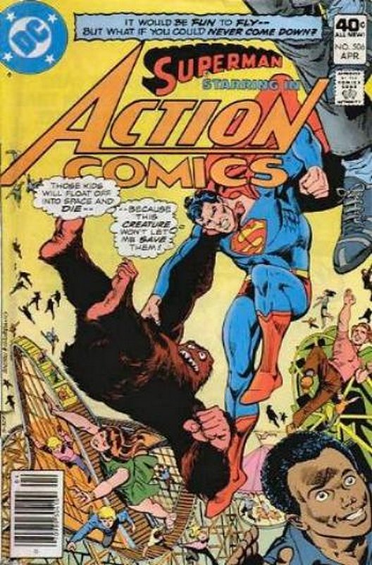 Cover of Action Comics (Vol 1) #506. One of 250,000 Vintage American Comics on sale from Krypton!