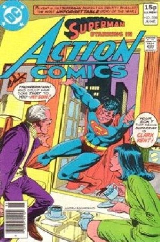Cover of Action Comics #508. One of 250,000 Vintage American Comics on sale from Krypton!