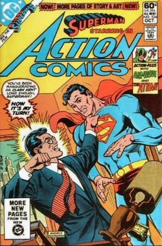 Cover of Action Comics (Vol 1) #524. One of 250,000 Vintage American Comics on sale from Krypton!