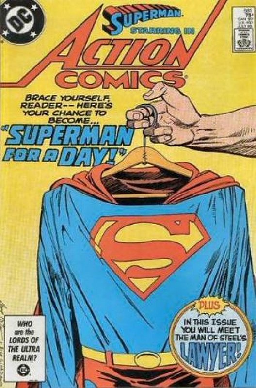 Cover of Action Comics (Vol 1) #581. One of 250,000 Vintage American Comics on sale from Krypton!