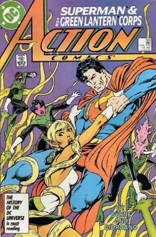 Cover of Action Comics (Vol 1) #589. One of 250,000 Vintage American Comics on sale from Krypton!