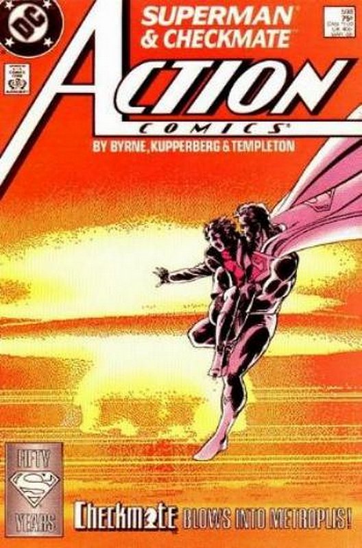 Cover of Action Comics (Vol 1) #598. One of 250,000 Vintage American Comics on sale from Krypton!