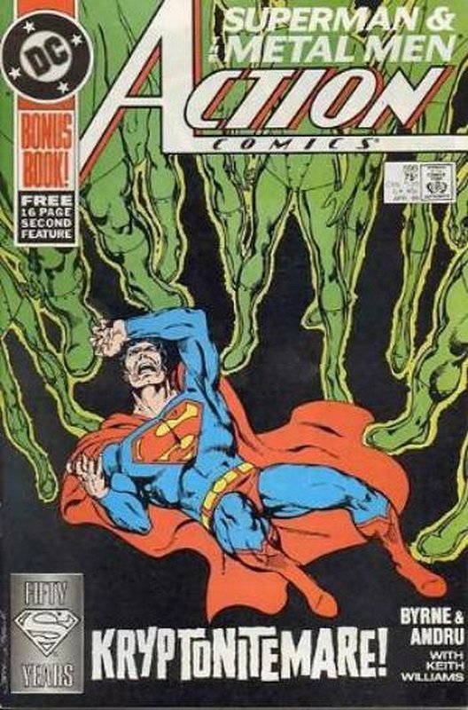 Cover of Action Comics (Vol 1) #599. One of 250,000 Vintage American Comics on sale from Krypton!