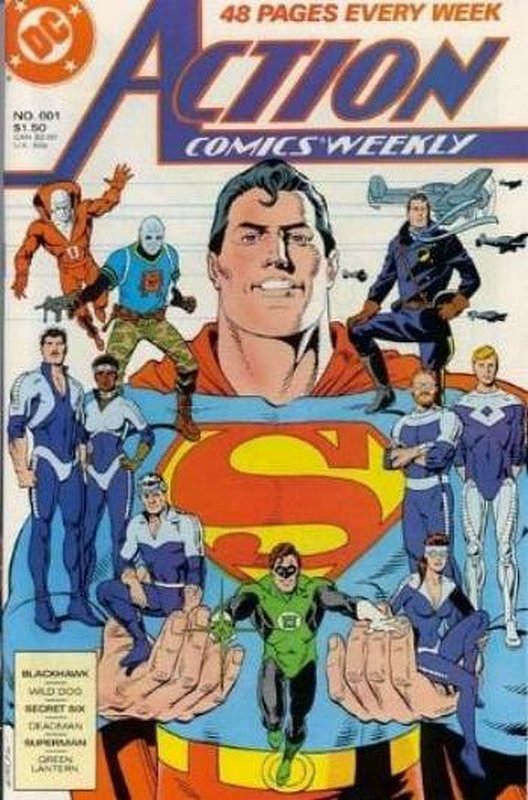 Cover of Action Comics (Vol 1) #601. One of 250,000 Vintage American Comics on sale from Krypton!
