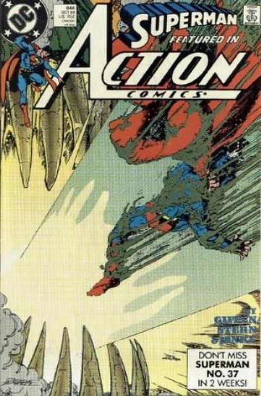 Cover of Action Comics (Vol 1) #646. One of 250,000 Vintage American Comics on sale from Krypton!