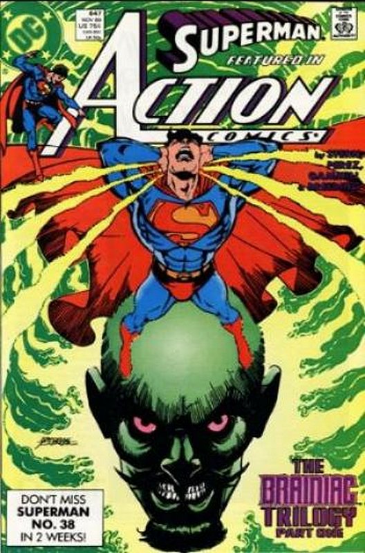 Cover of Action Comics (Vol 1) #647. One of 250,000 Vintage American Comics on sale from Krypton!