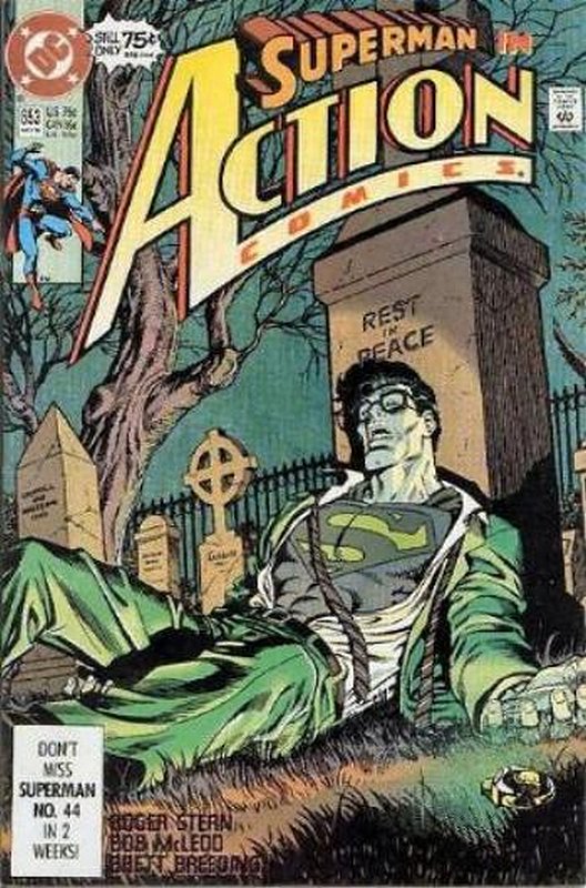 Cover of Action Comics (Vol 1) #653. One of 250,000 Vintage American Comics on sale from Krypton!