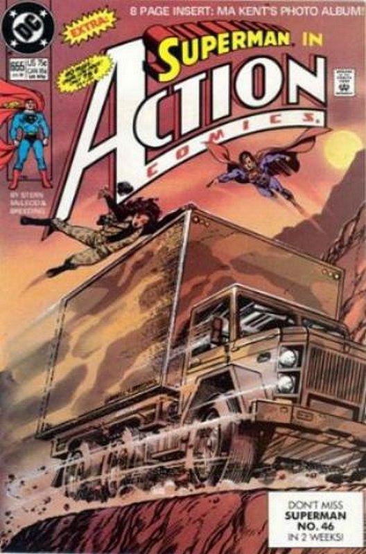 Cover of Action Comics (Vol 1) #655. One of 250,000 Vintage American Comics on sale from Krypton!