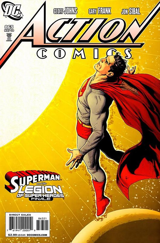 Cover of Action Comics #863. One of 250,000 Vintage American Comics on sale from Krypton!