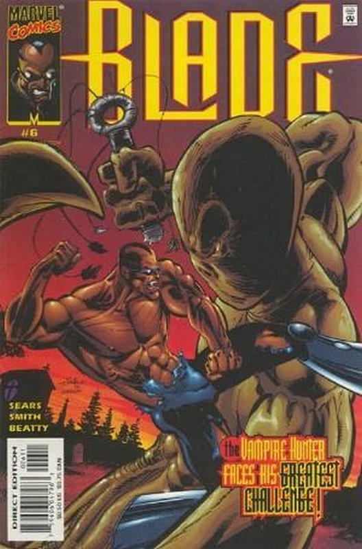 Cover of Blade: The Vampire Hunter (Vol 2) #6. One of 250,000 Vintage American Comics on sale from Krypton!