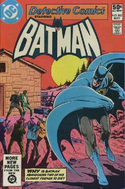 Cover of Detective Comics #502. One of 250,000 Vintage American Comics on sale from Krypton!