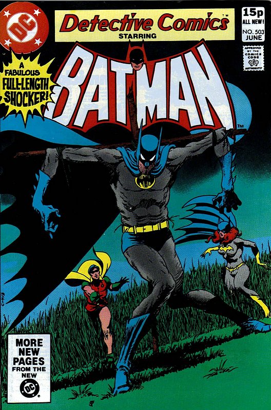 Cover of Detective Comics #503. One of 250,000 Vintage American Comics on sale from Krypton!