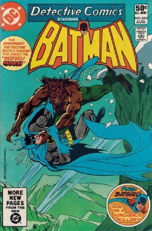 Cover of Detective Comics #505. One of 250,000 Vintage American Comics on sale from Krypton!