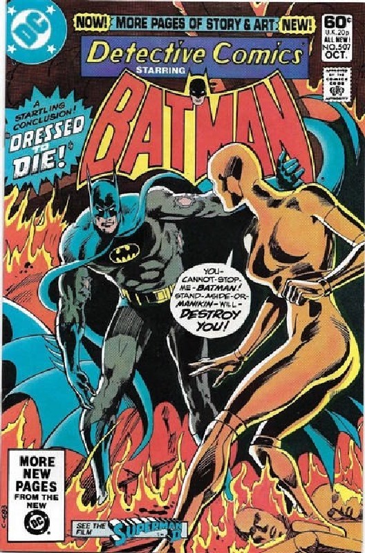 Cover of Detective Comics #507. One of 250,000 Vintage American Comics on sale from Krypton!