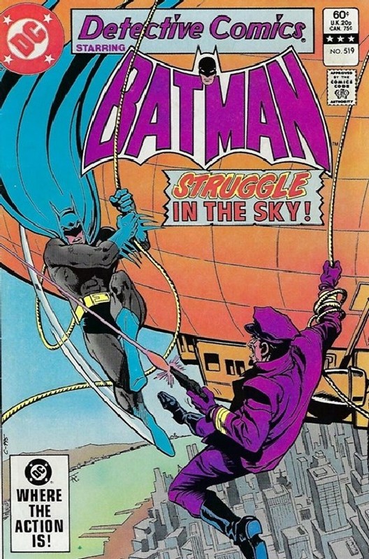 Cover of Detective Comics #519. One of 250,000 Vintage American Comics on sale from Krypton!
