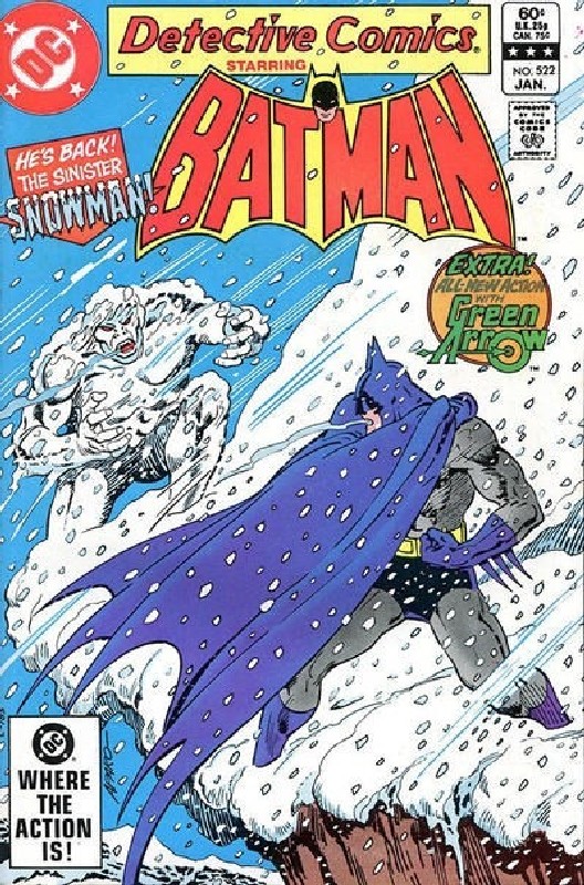 Cover of Detective Comics #522. One of 250,000 Vintage American Comics on sale from Krypton!