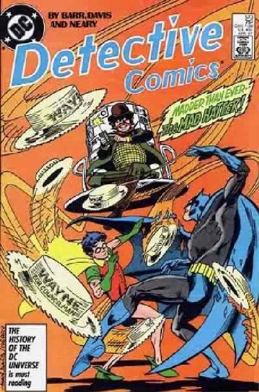 Cover of Detective Comics #573. One of 250,000 Vintage American Comics on sale from Krypton!
