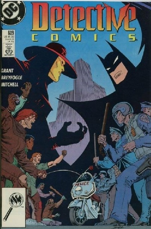 Cover of Detective Comics #609. One of 250,000 Vintage American Comics on sale from Krypton!