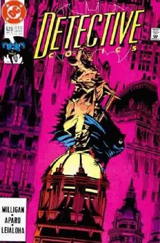 Cover of Detective Comics #629. One of 250,000 Vintage American Comics on sale from Krypton!