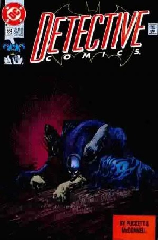 Cover of Detective Comics #634. One of 250,000 Vintage American Comics on sale from Krypton!
