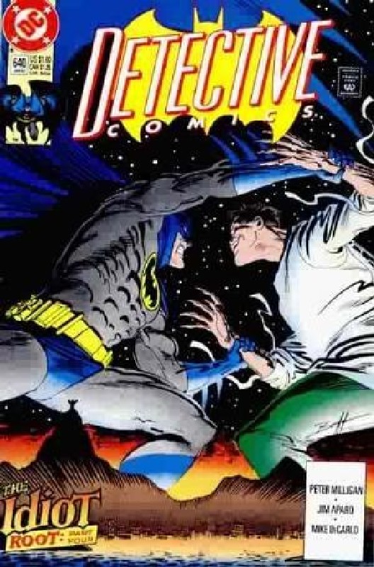 Cover of Detective Comics #640. One of 250,000 Vintage American Comics on sale from Krypton!