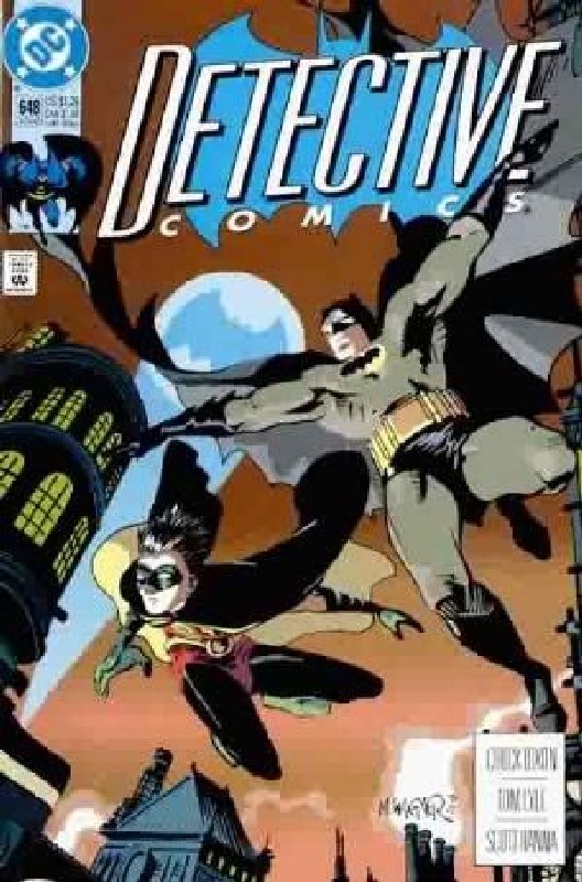 Cover of Detective Comics #648. One of 250,000 Vintage American Comics on sale from Krypton!