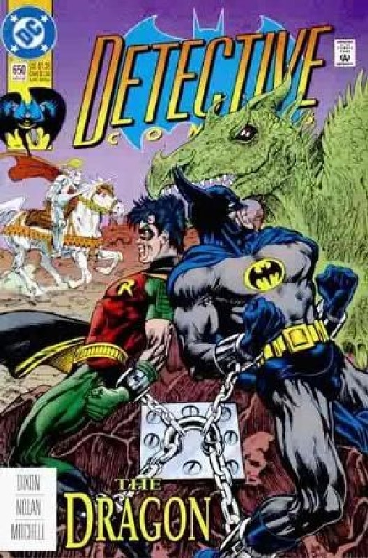 Cover of Detective Comics #650. One of 250,000 Vintage American Comics on sale from Krypton!