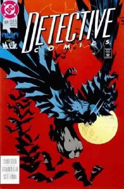 Cover of Detective Comics #651. One of 250,000 Vintage American Comics on sale from Krypton!